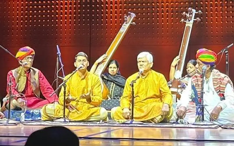 Gundecha Brothers at concert Dhrupad